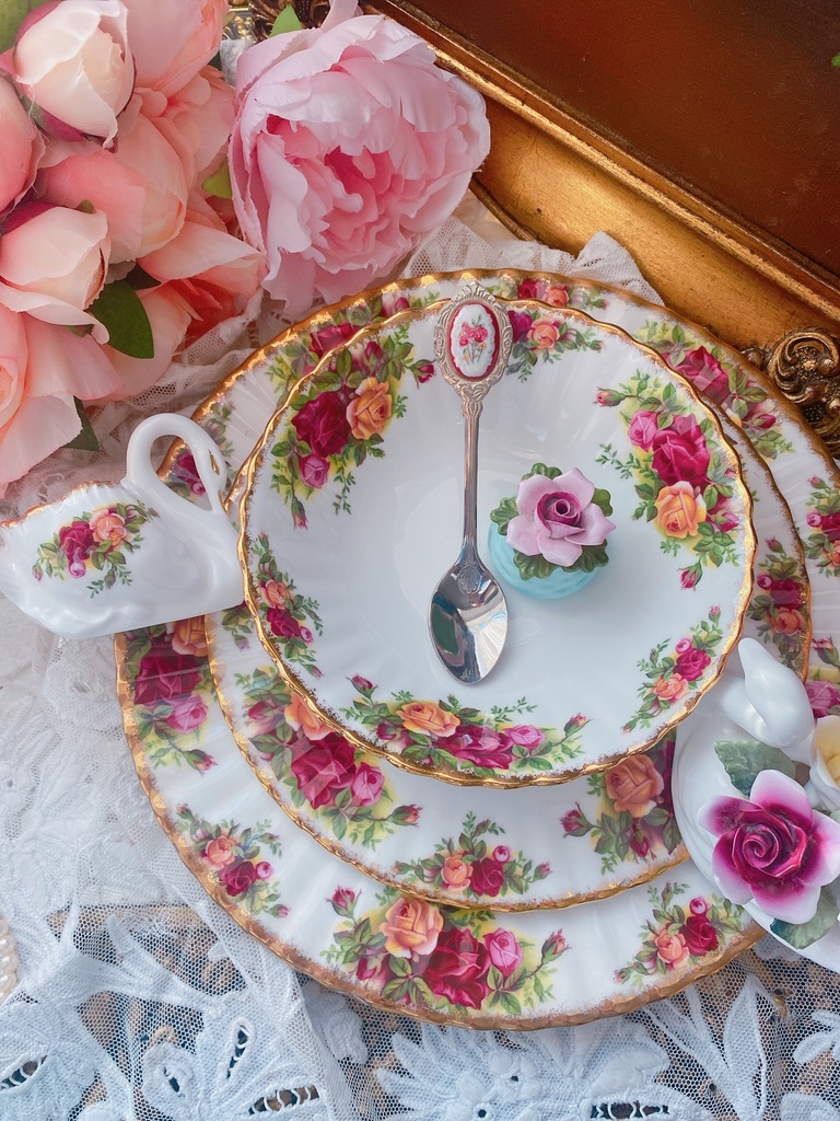 Royal Albert Old Country Roses English Bone China 58x Eerste Keus