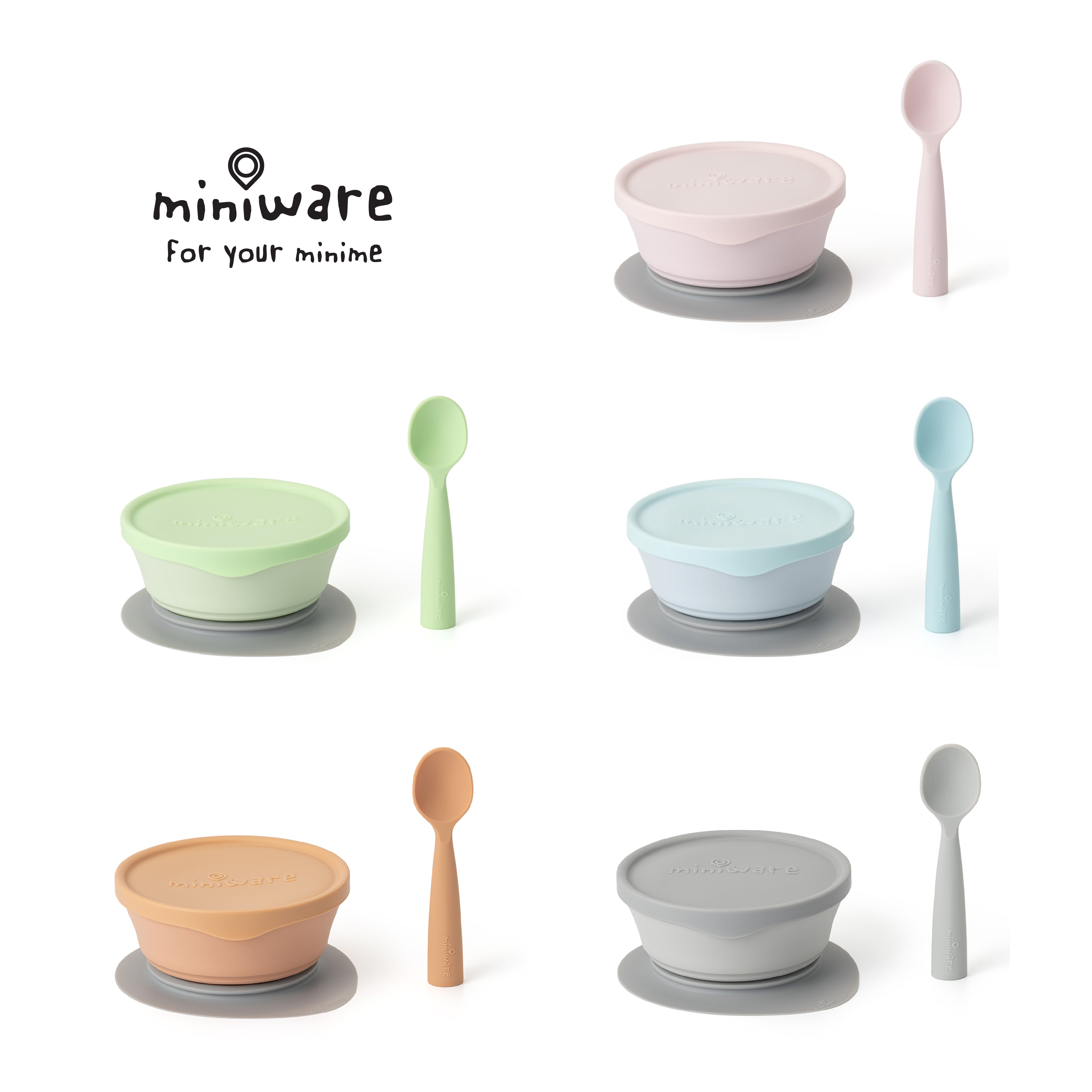 Miniware First Bite Set - Coloured