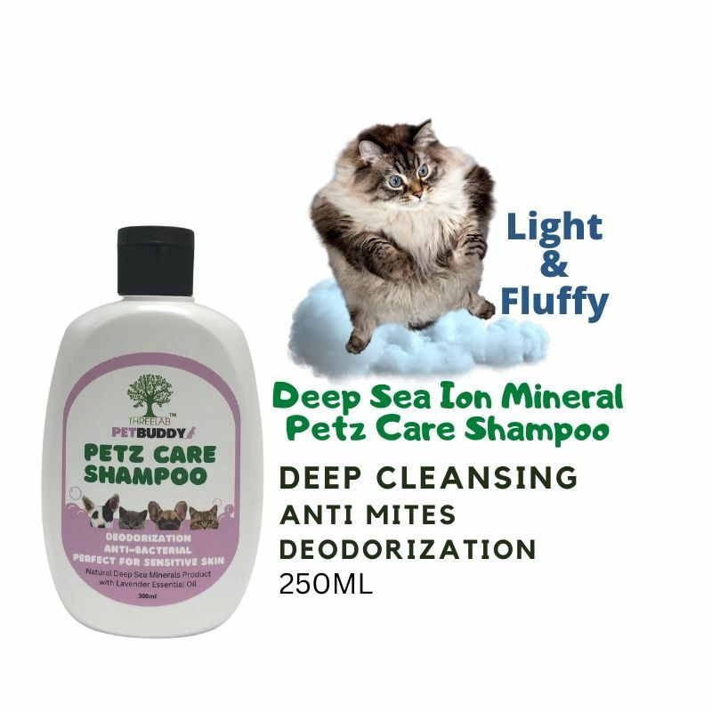 THREELAB Deodor Pets Shampoo Natural Ingredients Lavend