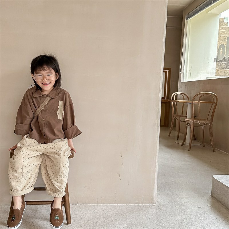 好運兔u棉麻上衣