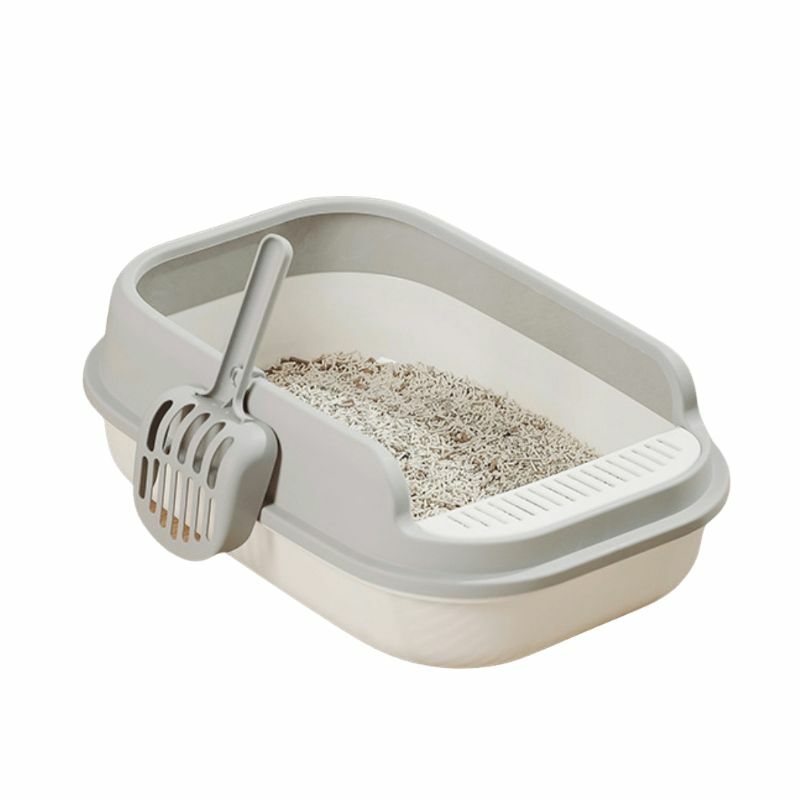 GuluPet 貓砂盆 - 灰白色 （新款）