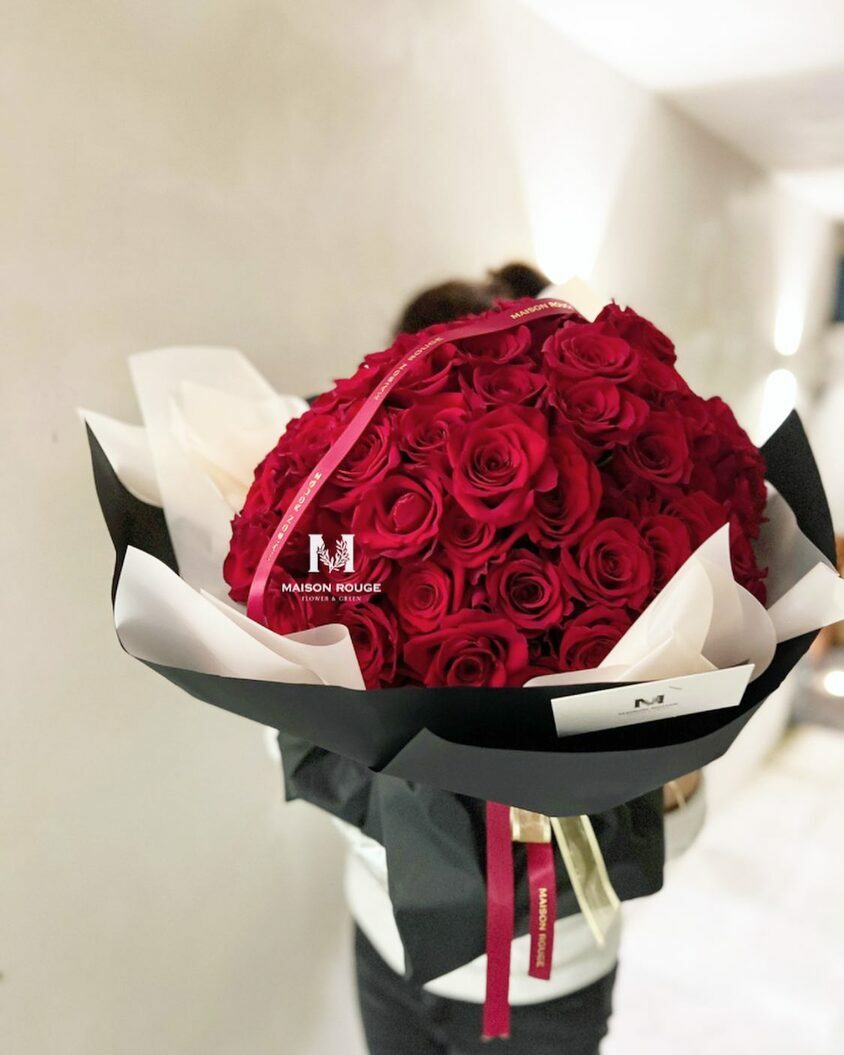 愛你長長久久・經典情人花束款・鮮花