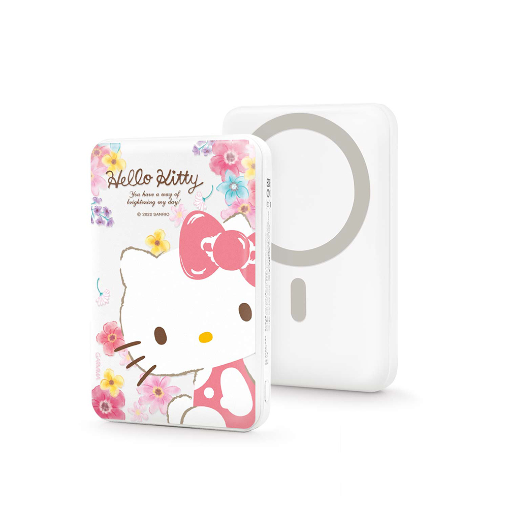 Hello Kitty 磁吸無線行動電源 鑽石糖