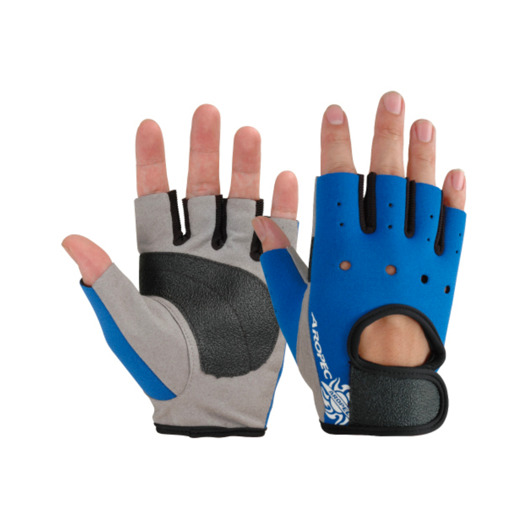 Aropec 2mm 無指手套 G-B04-BU@