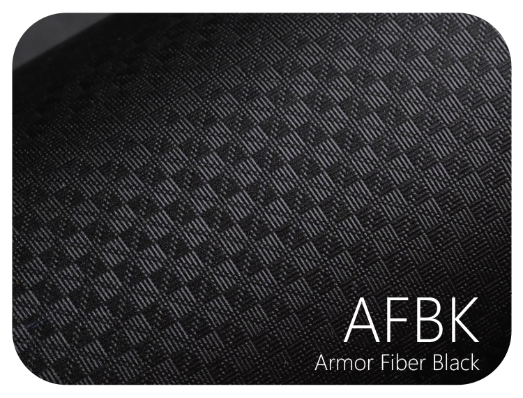 LIFE+GUARD AFBK Armor Fiber Black LIFE+GUARD WABU Wave Blue vinyl skin sample for 3C protective wraps