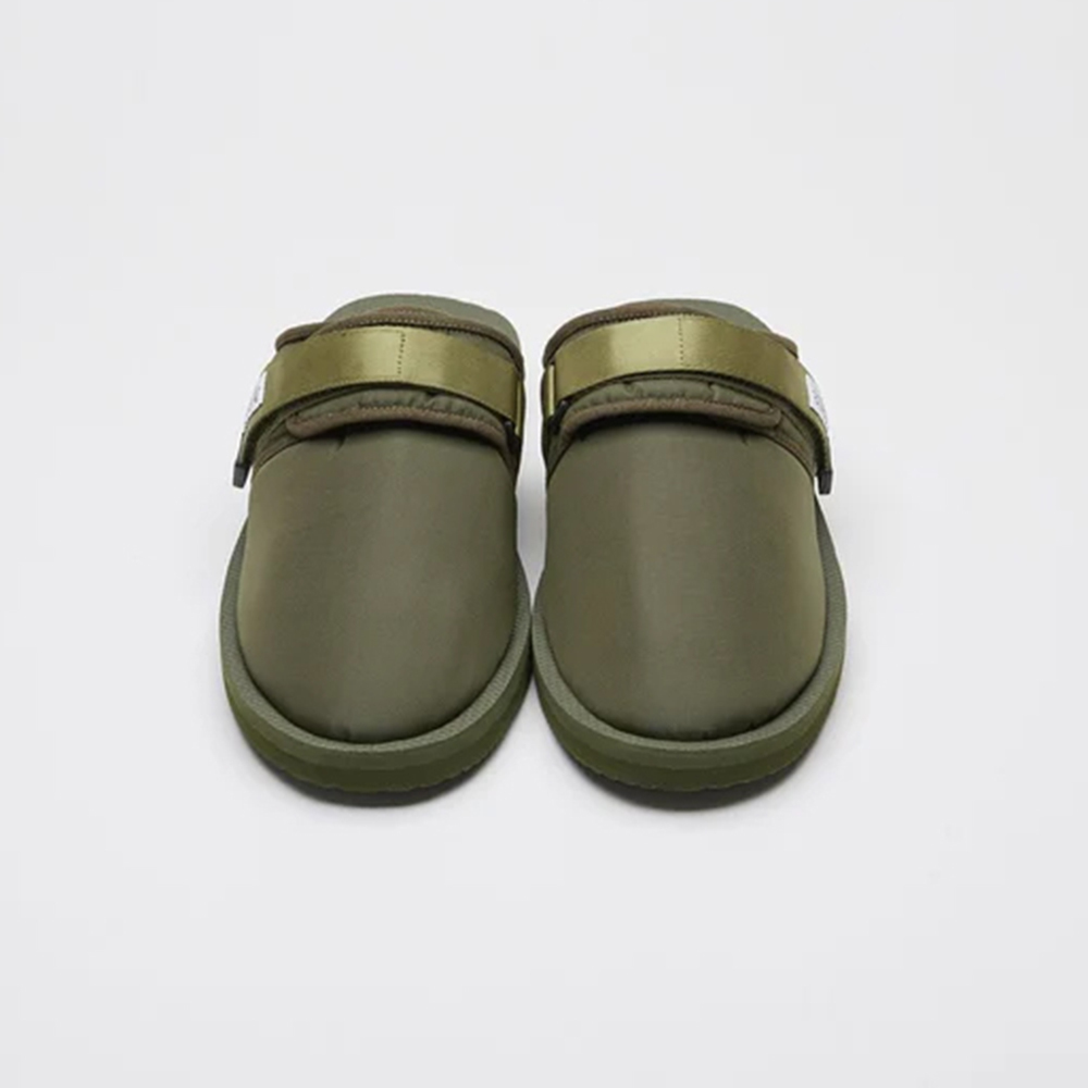 [出清商品售出無退換] SUICOKE ZAVO-Cab OG-072Cab 橄欖綠 尼龍 魔鬼氈 抗菌鞋床 包頭拖鞋【SK22072CABOL】