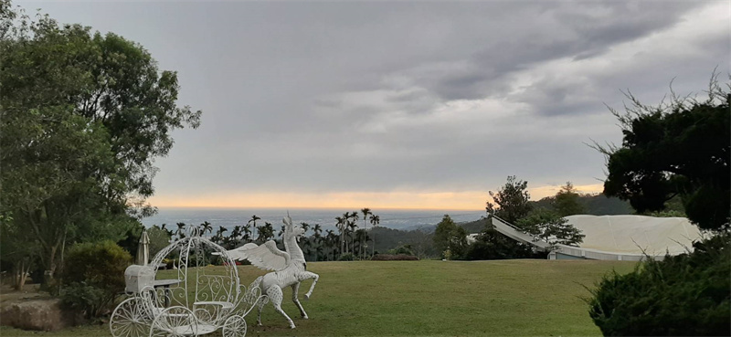 華山觀止虫二行館 黃昏