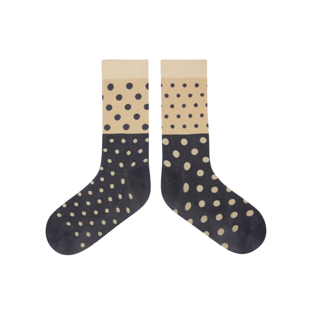 TwinSocks / 不對稱舒適中筒襪 (中性款 23-26cm)