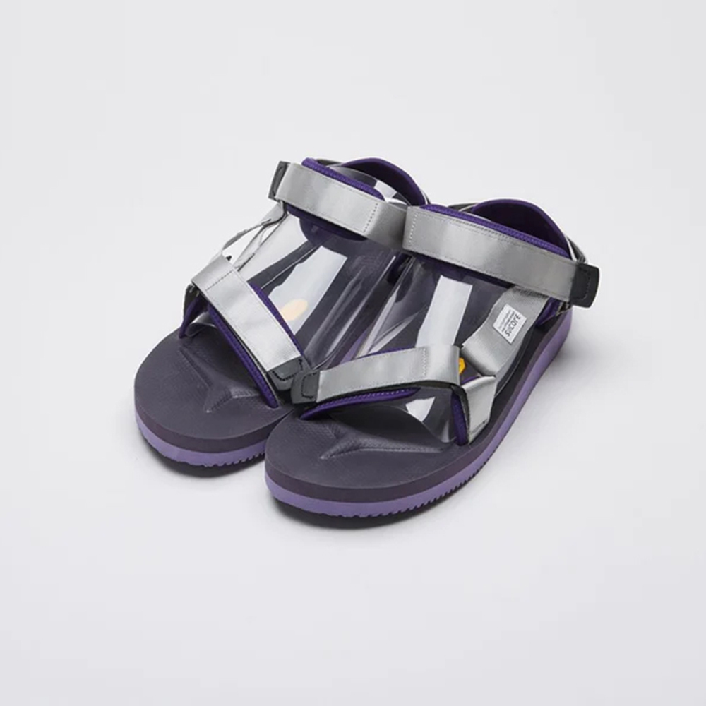 [出清商品售出無退換] SUICOKE DEPA-V2 OG-022V2 灰紫色 涼鞋 尼龍 耐磨 魔鬼氈 VIBRAM 黃金大底【SK22022V2GP】