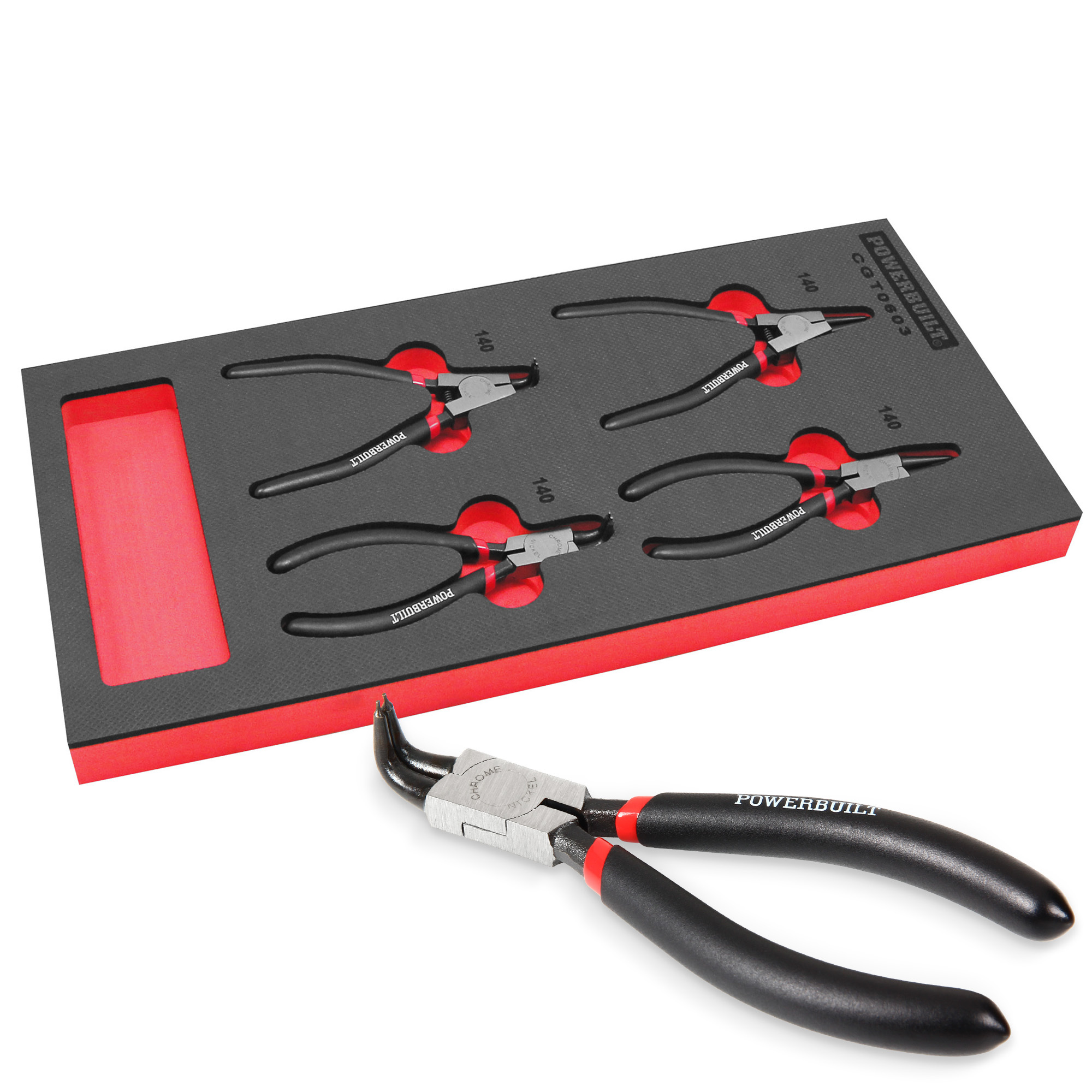 Powerbuilt 4件彈簧鉗組