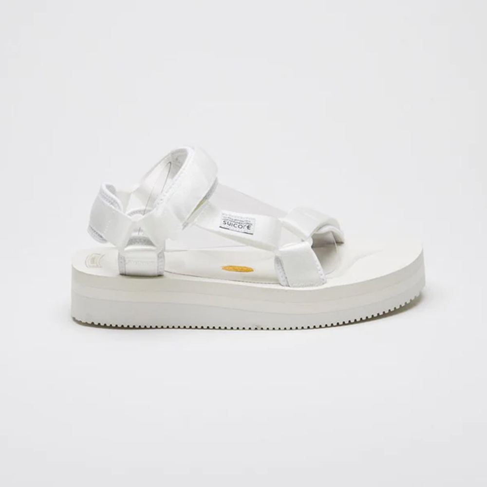 [出清商品售出無退換]  SUICOKE DEPA-V2PO OG-022V22PO 白色 厚底 涼鞋 耐磨 VIBRAM 黃金大底【SK022V22POWH】
