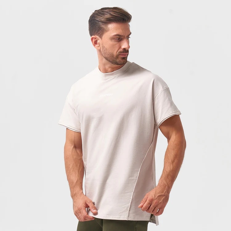 SQUATWOLF Body Building T恤（石頭白色）