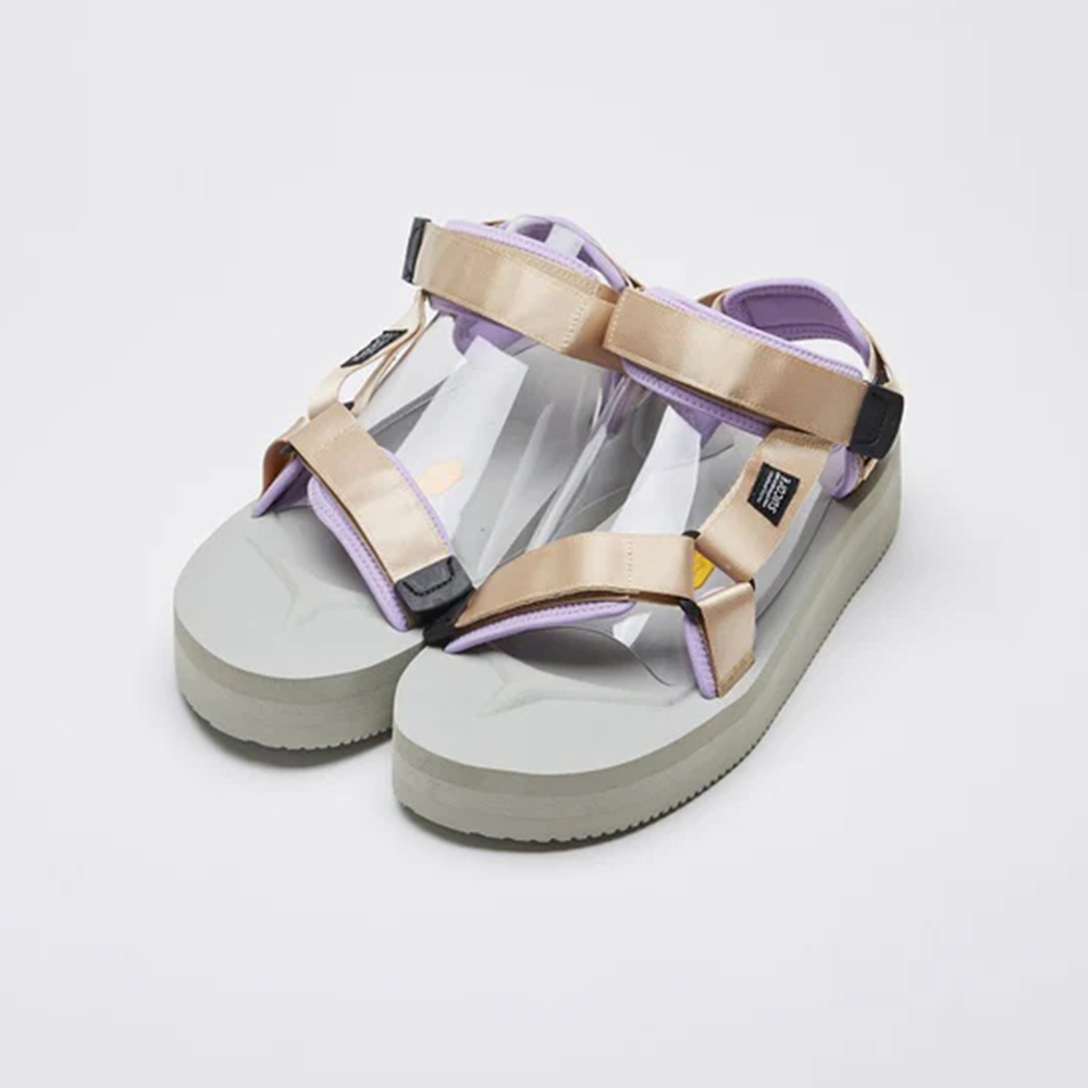 [出清商品售出無退換] SUICOKE DEPA-V2PO OG-022V22PO 沙紫色 厚底 涼鞋 耐磨 VIBRAM 黃金大底【SK022V22POBP】