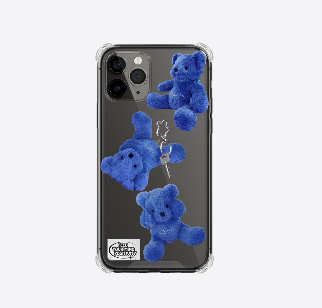 A PER A - Blue Bear Boys n Key透明硬殼