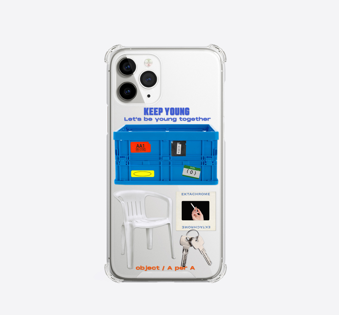 A PER A - Blue Box Soul Walker Young 透明硬殼