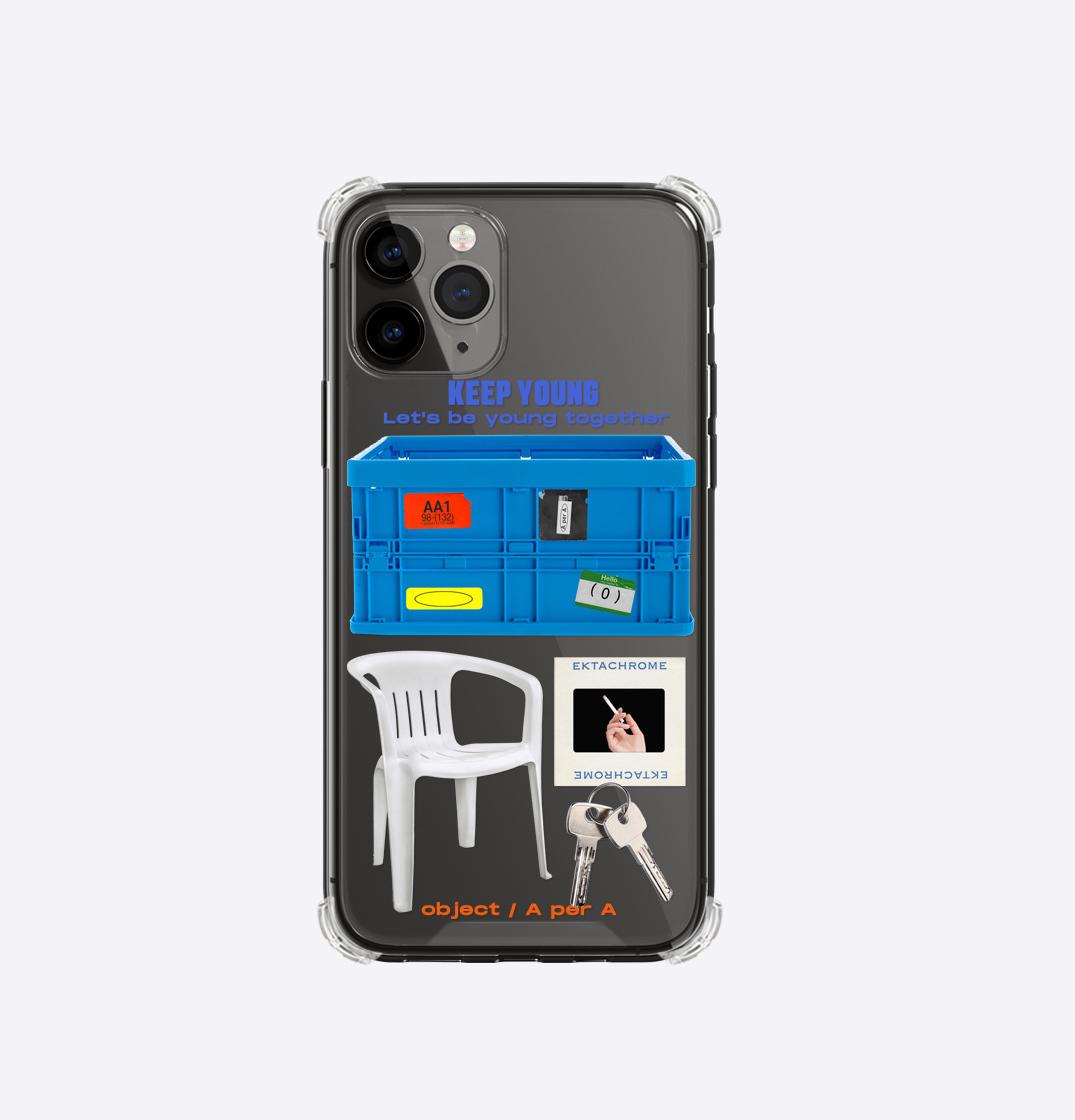 A PER A - Blue Box Soul Walker Young 透明硬殼