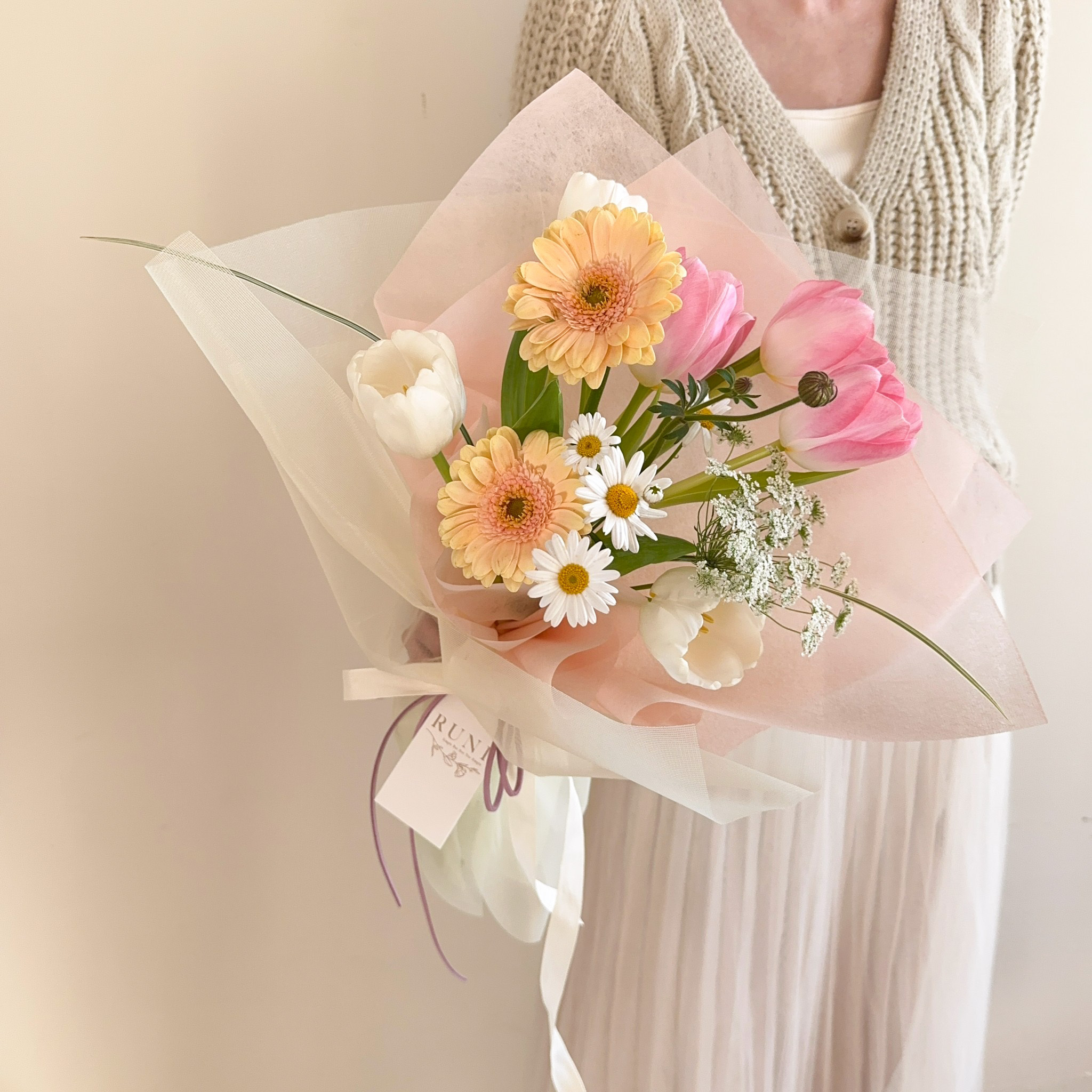 春日暖陽-太陽綜合鮮花花束