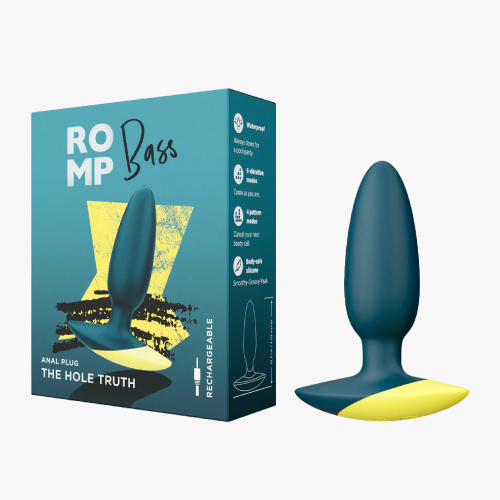 ROMP Bass 可充電震動後庭塞