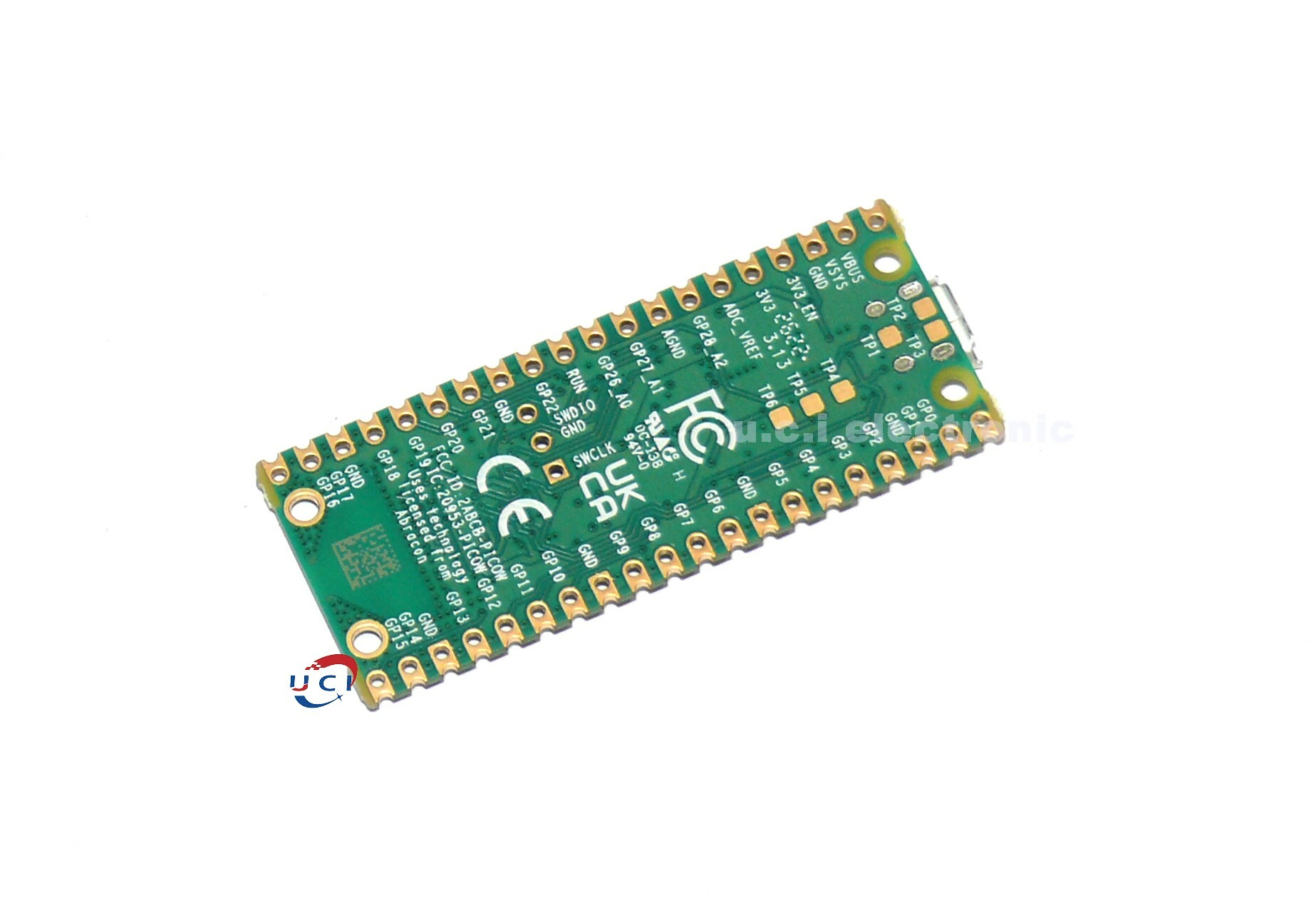 【UCI電子】(I-3) 樹莓派 Pico W 主機板新增無線WiFi  開發板MciroPython IO擴展板