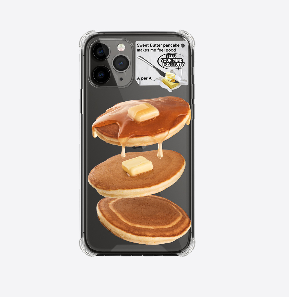 A PER A - Happy Butter Pancake 透明硬殼