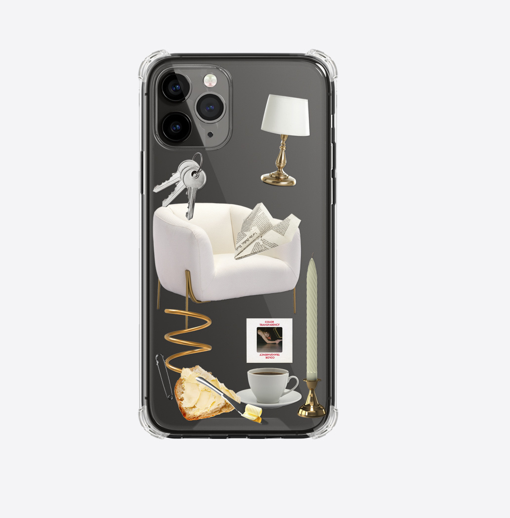 A PER A - My golden white lobby 透明硬殼