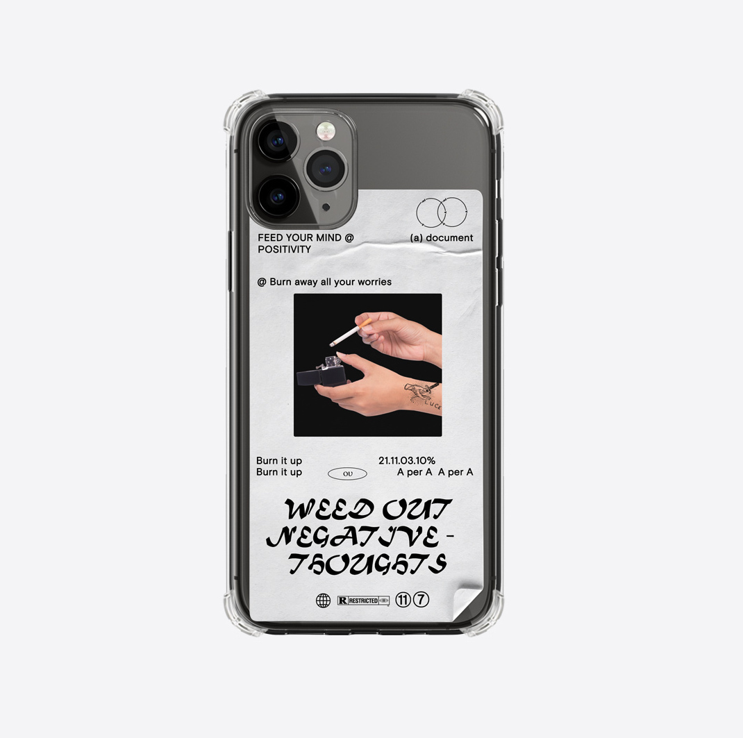 A PER A - Negative Burn it up 透明硬殼