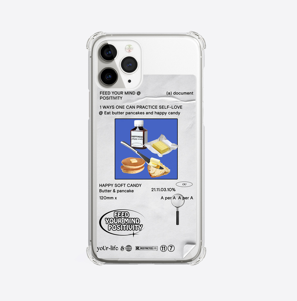 A PER A - Positive pancake butter Pill 透明硬殼