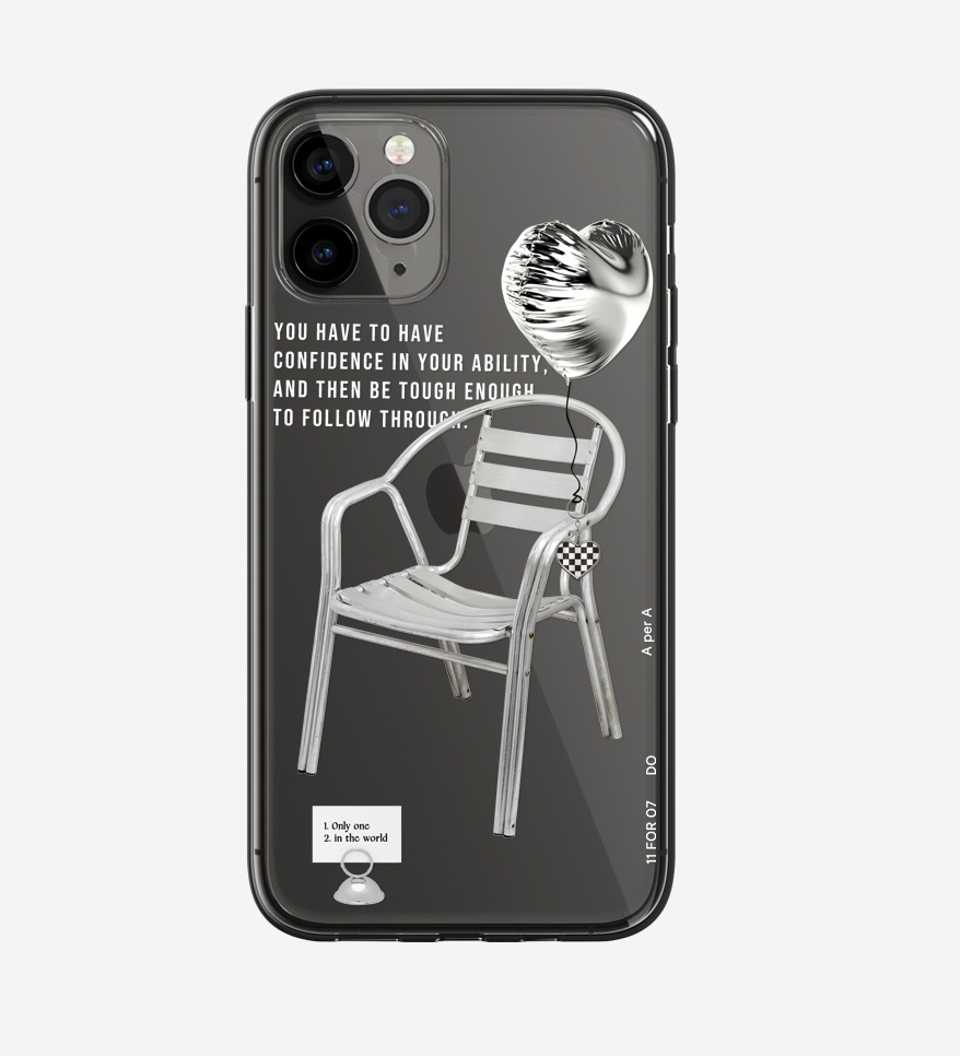 A PER A - Your silver chair 透明硬殼