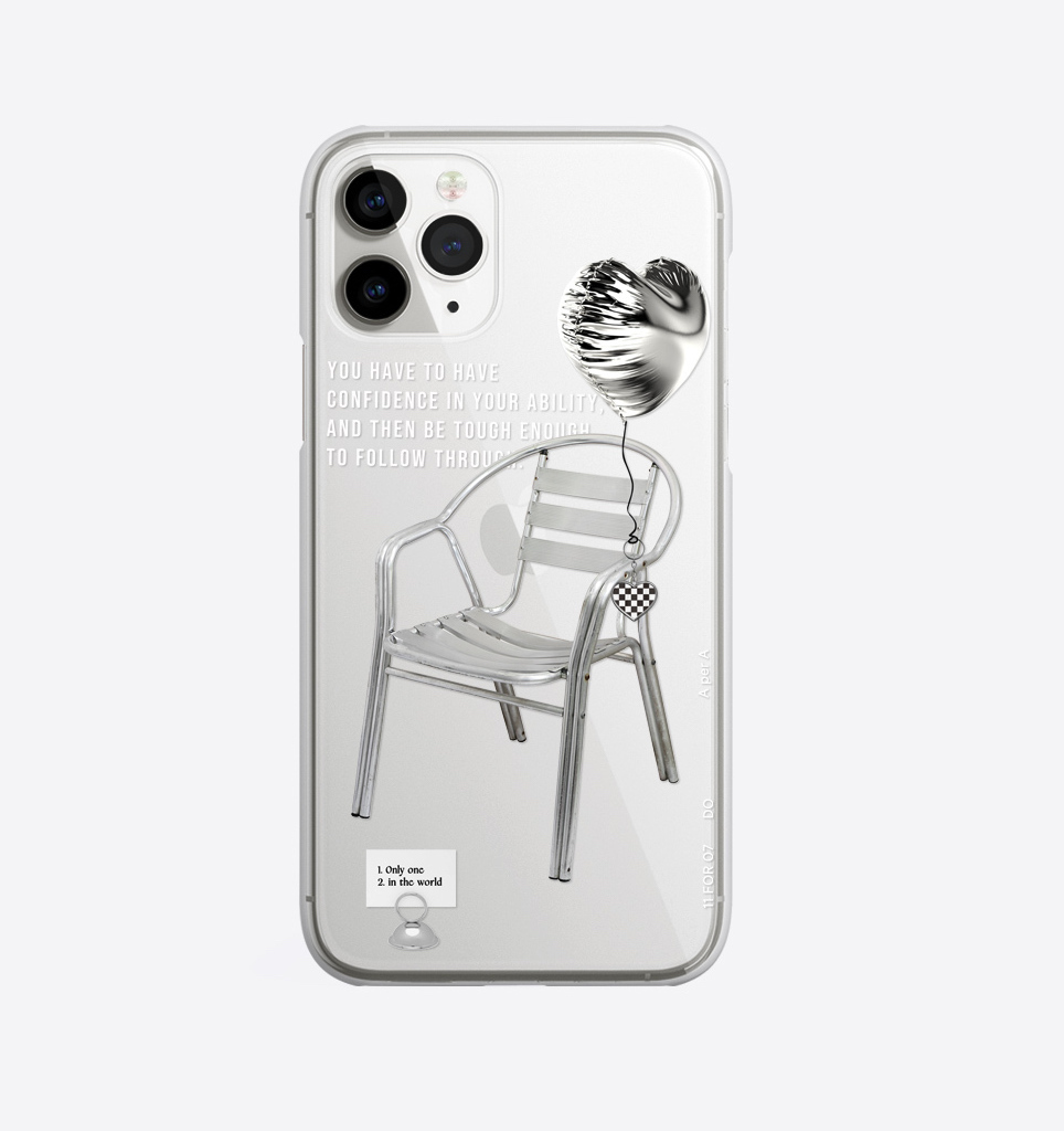 A PER A - Your silver chair 透明硬殼