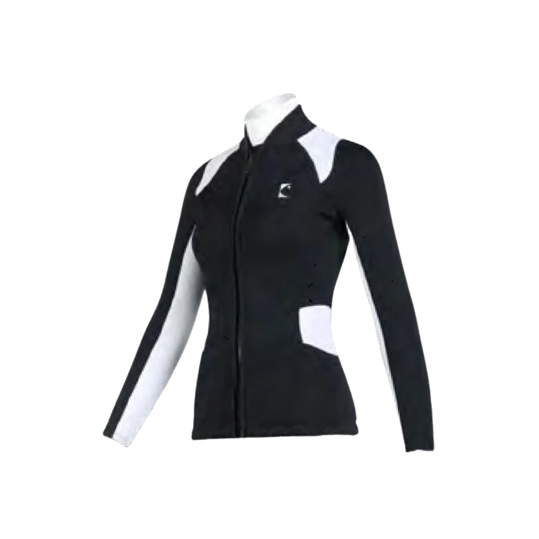 ▲現貨-Bestdive 女款 3mm 黑白系列 防寒上衣-殺人鯨