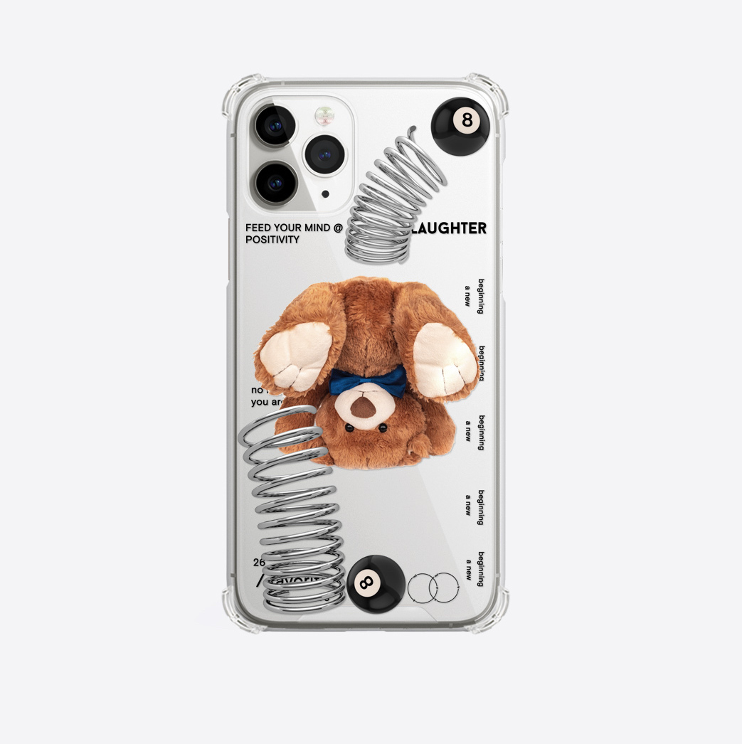 A PER A - Spring jump bear 透明硬殼