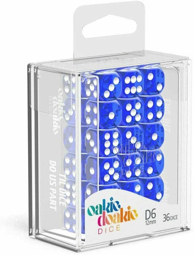 Oakie Doakie Dice - D6 Dice 12 mm (36 Dice) [D]