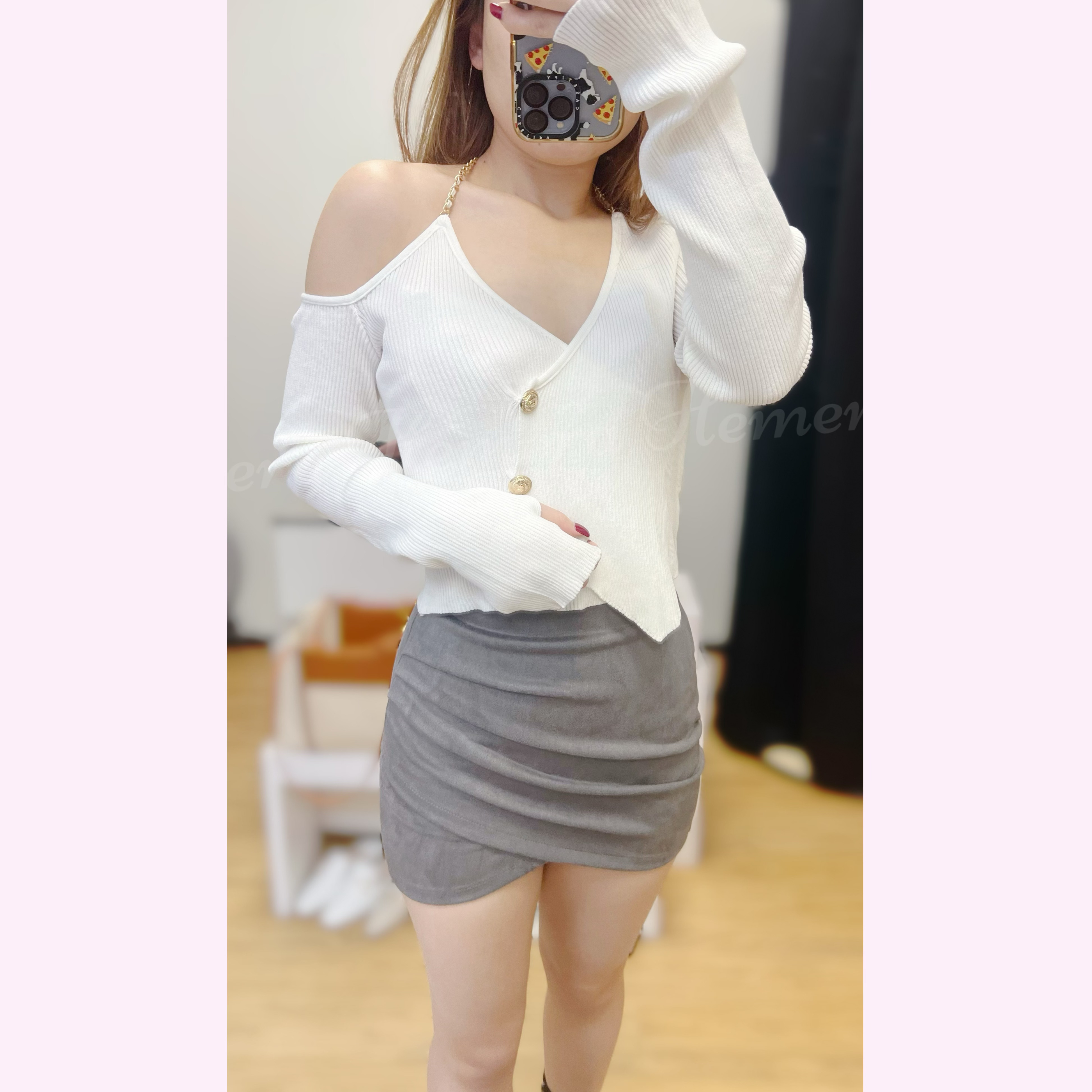 MH013005 GOLDEN CHAIN TOP