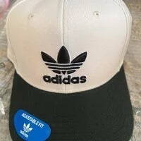 [S] ADIDAS ORIGINALS MODERN PRE CURVE HAT,WONDER WHITE/BLACK/WHITE, 888254144134 (SAD13)