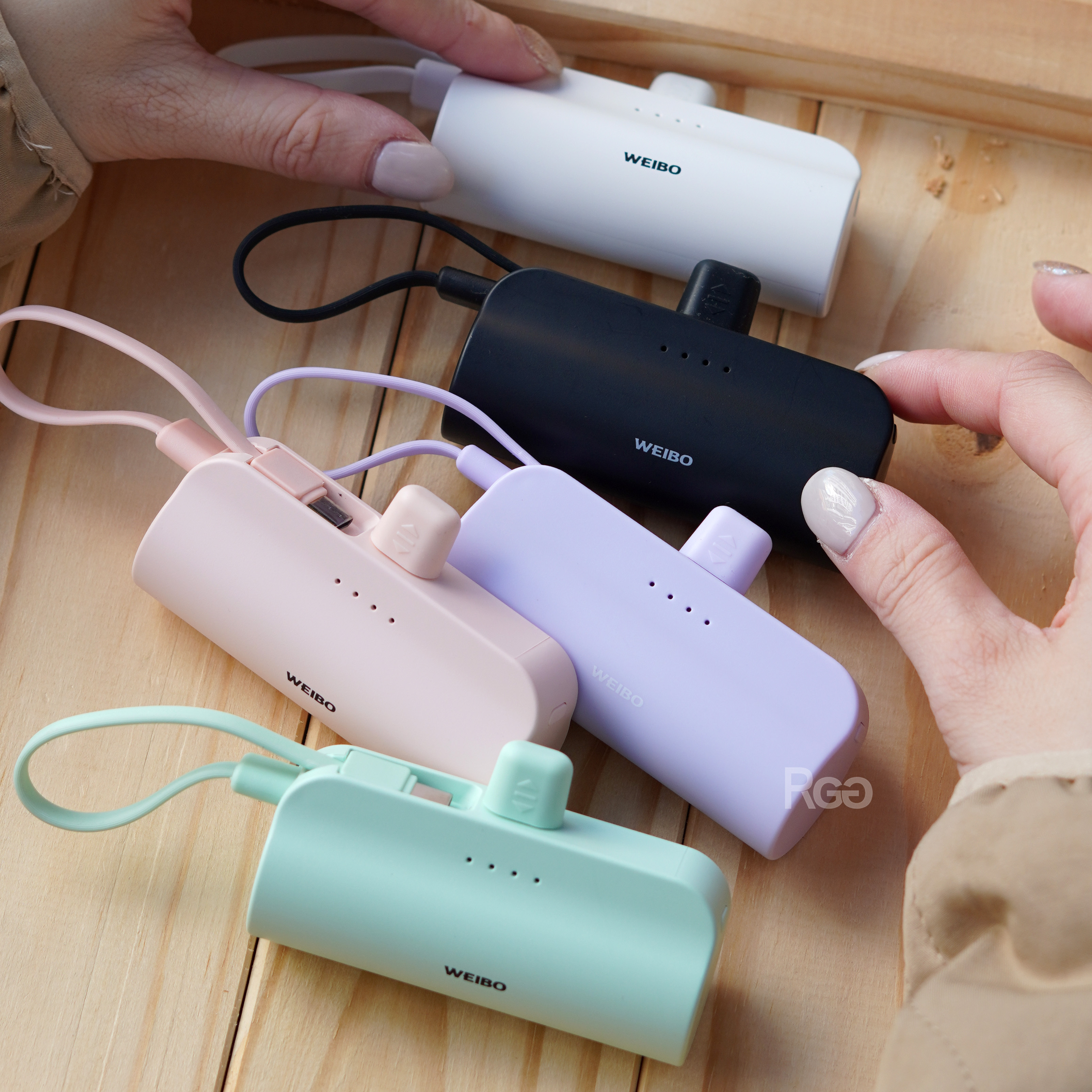 Weibo Cutie 迷你便攜 口袋行動電源 5000mAh