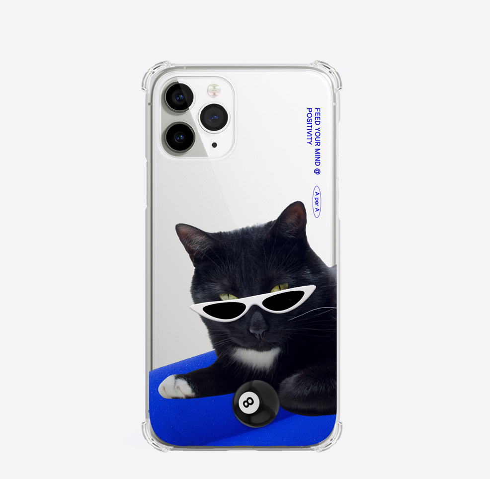 A PER A - All Black. Cat s. Eyes. 透明硬殼