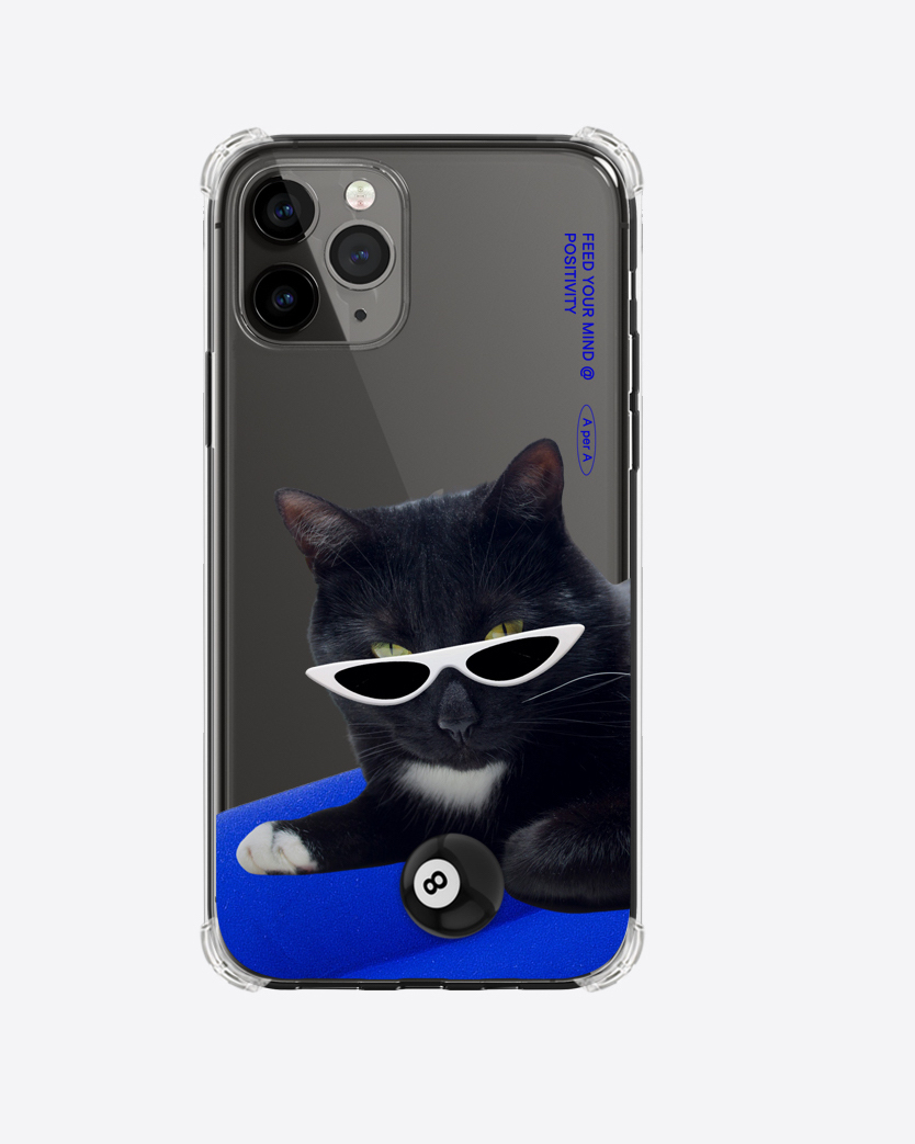 A PER A - All Black. Cat s. Eyes. 透明硬殼