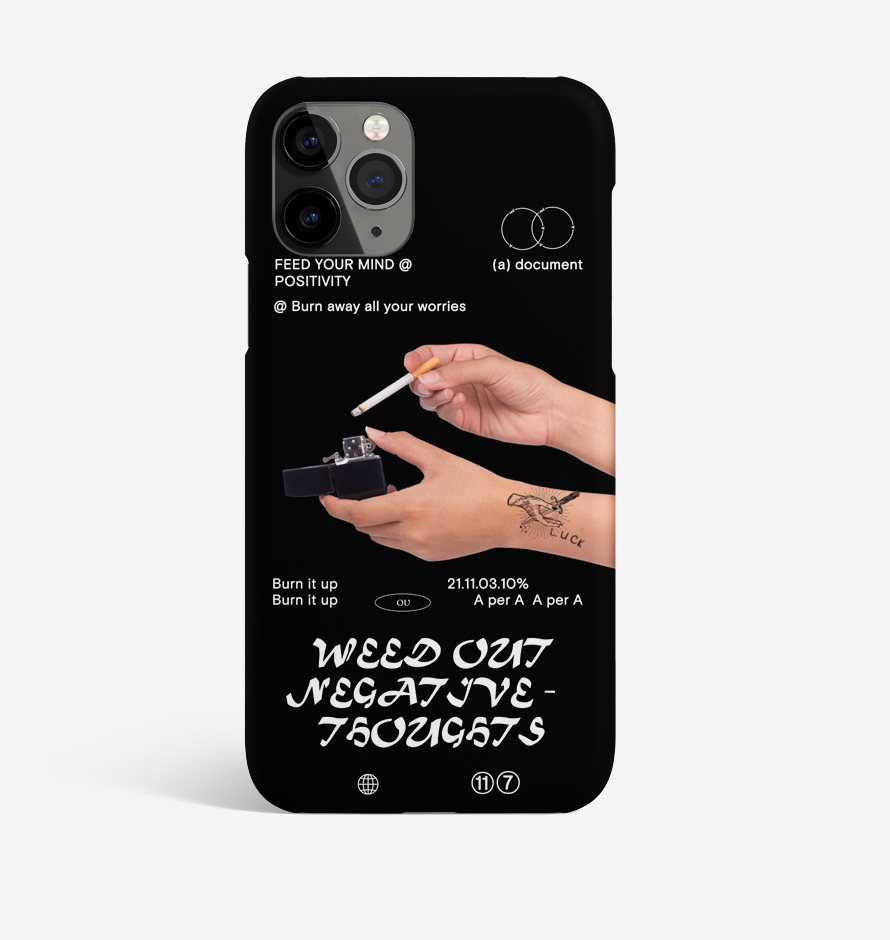 A PER A - AD F black Negative Burn it up 硬殼