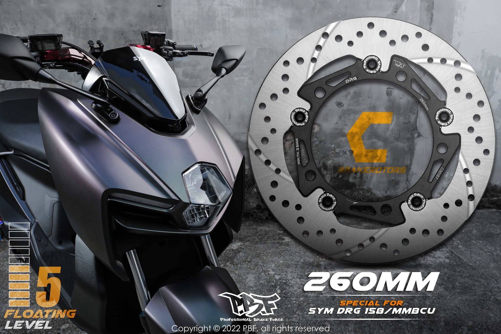 暴力虎 PBF C系列圓扣碟盤