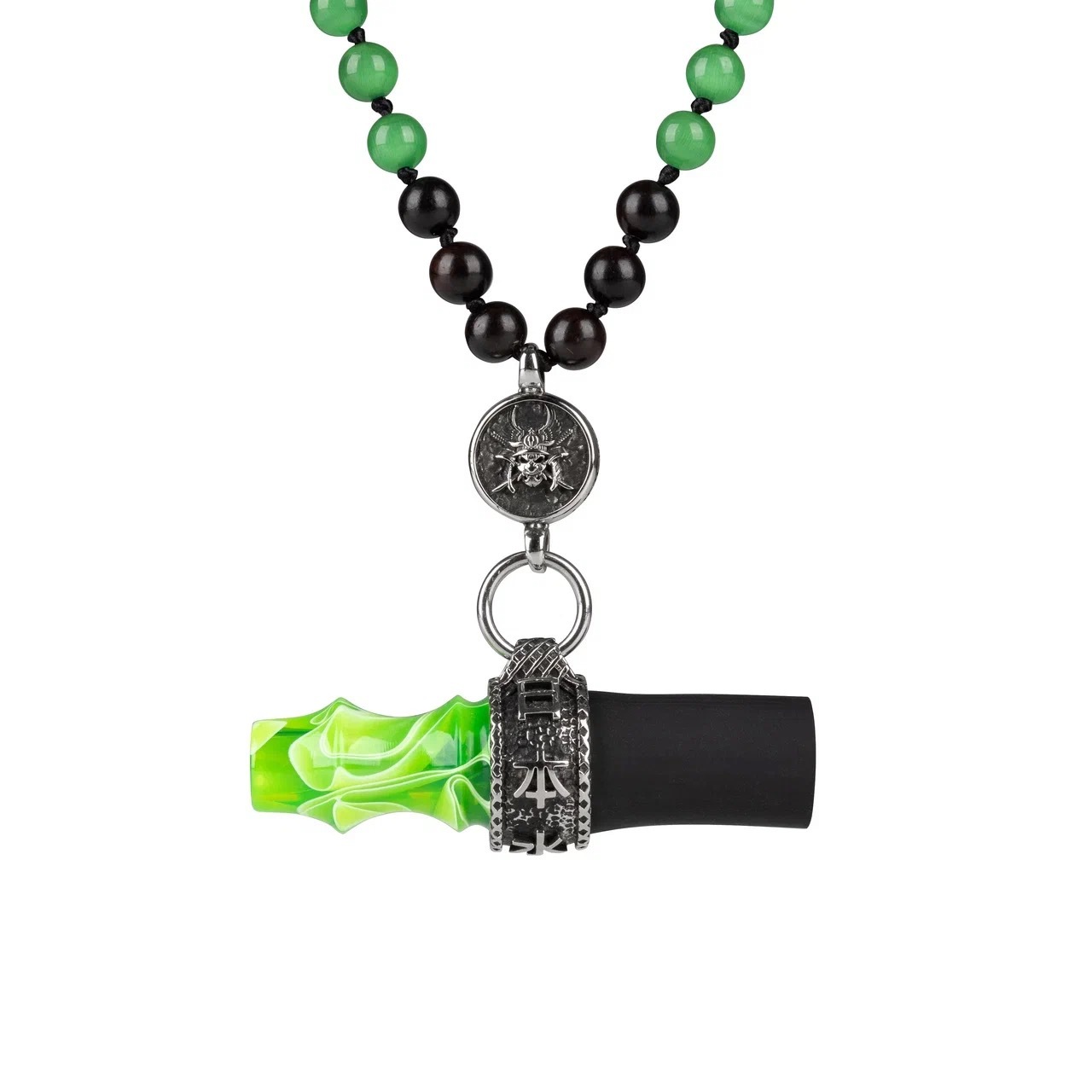 Japona Mouth Tip Samurai Beads Green
