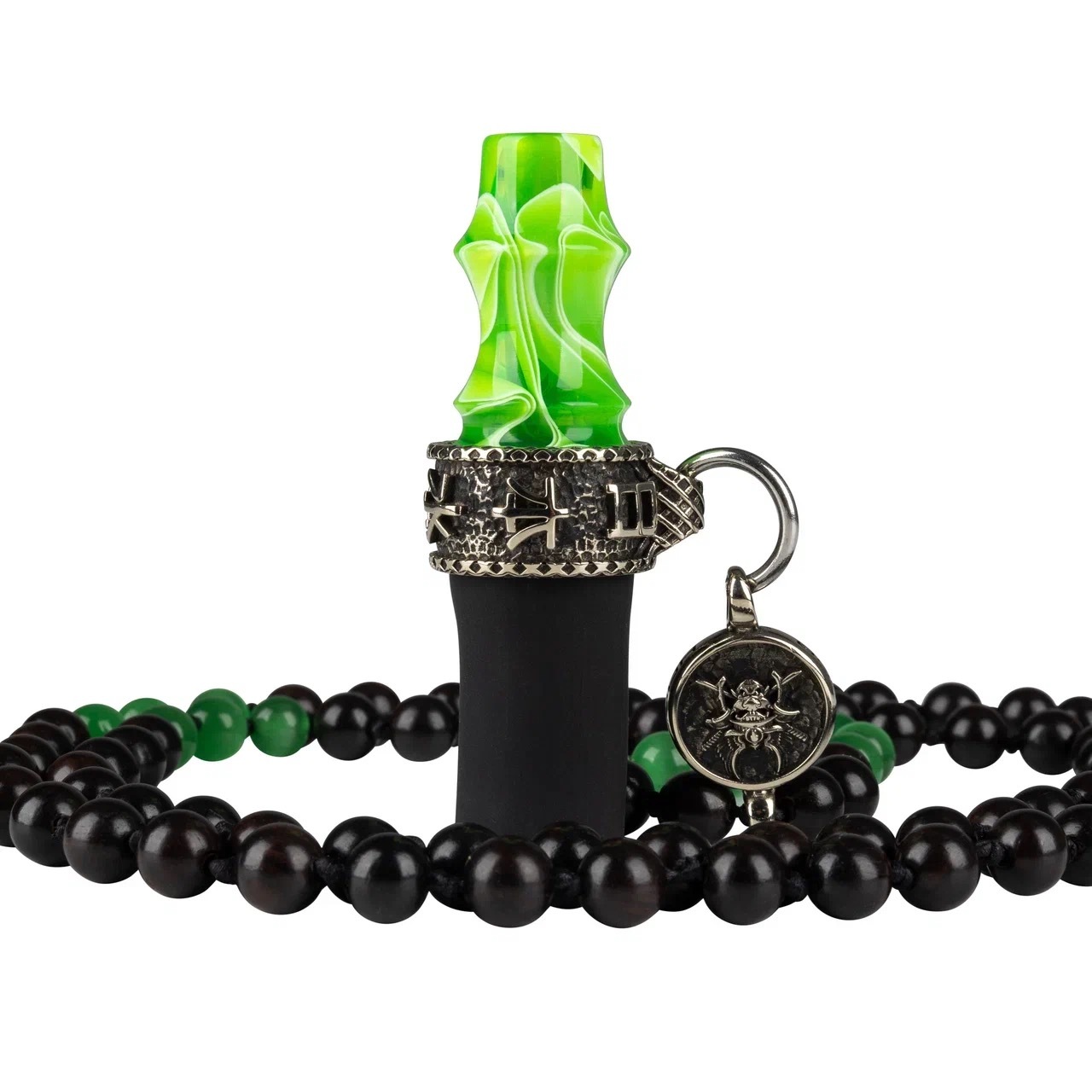 Japona Mouth Tip Samurai Beads Green