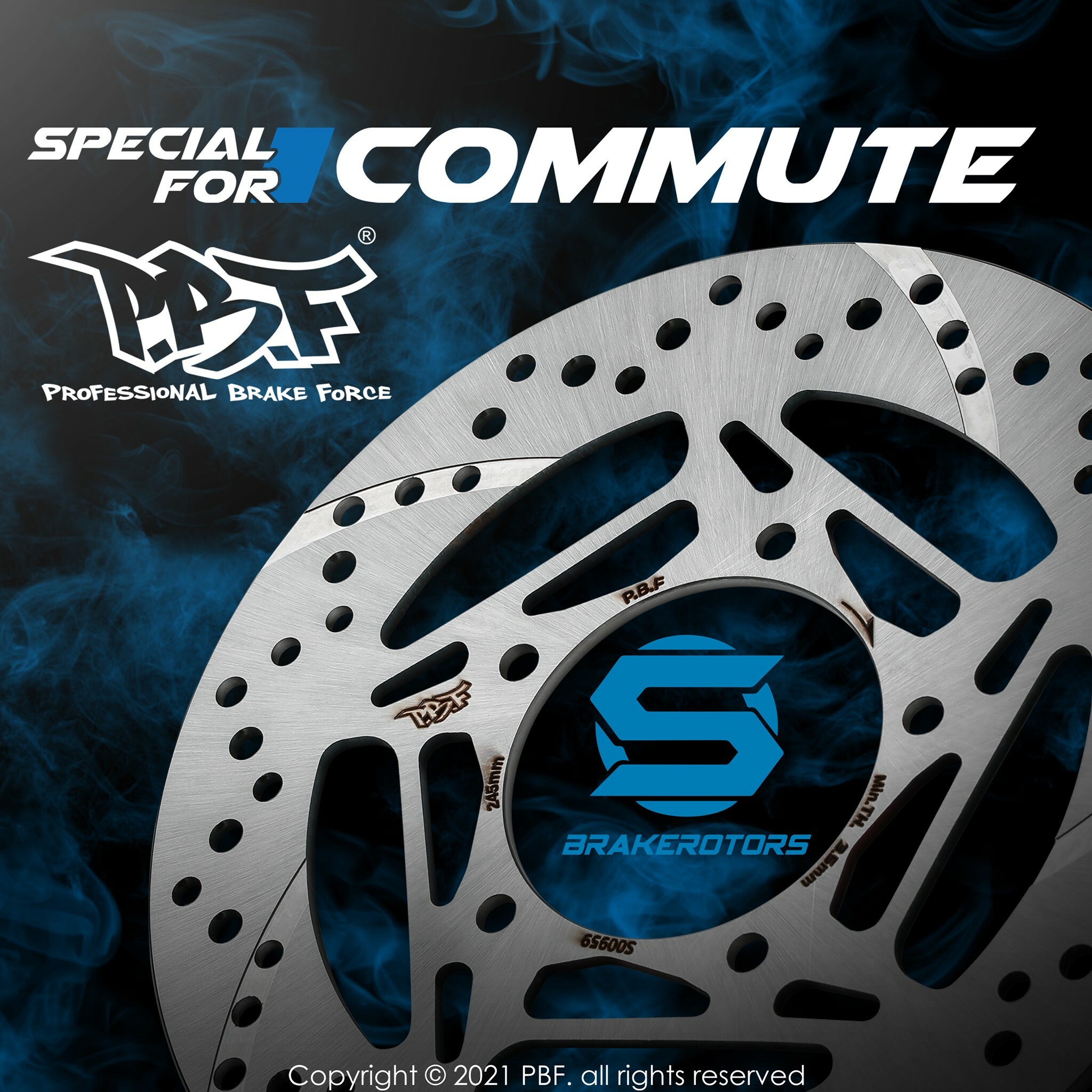 暴力虎 PBF S系列固定碟盤