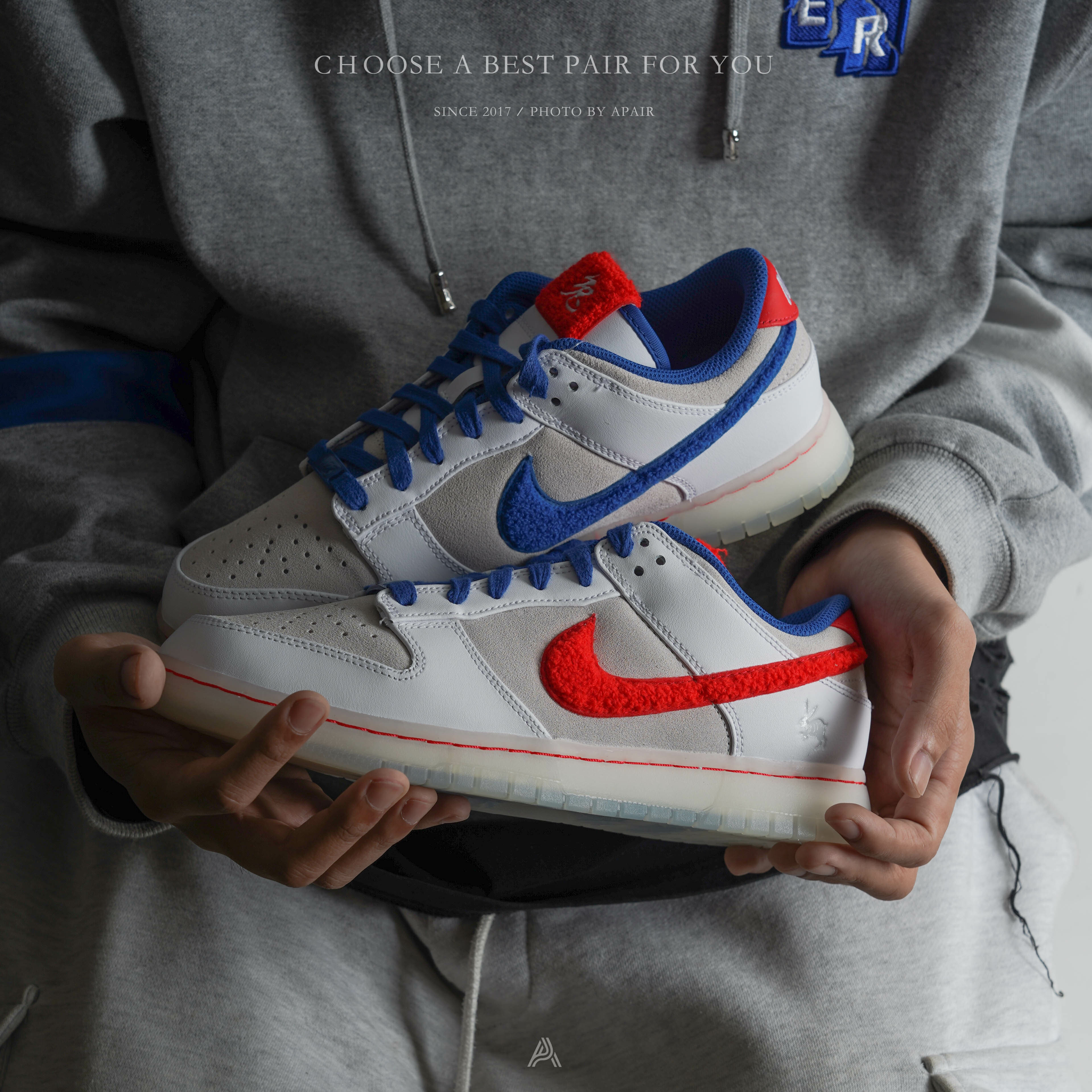 【APAIR】預購 Nike Dunk Low "CNY" 兔年限定 大白兔 白紅藍 FD4203-161