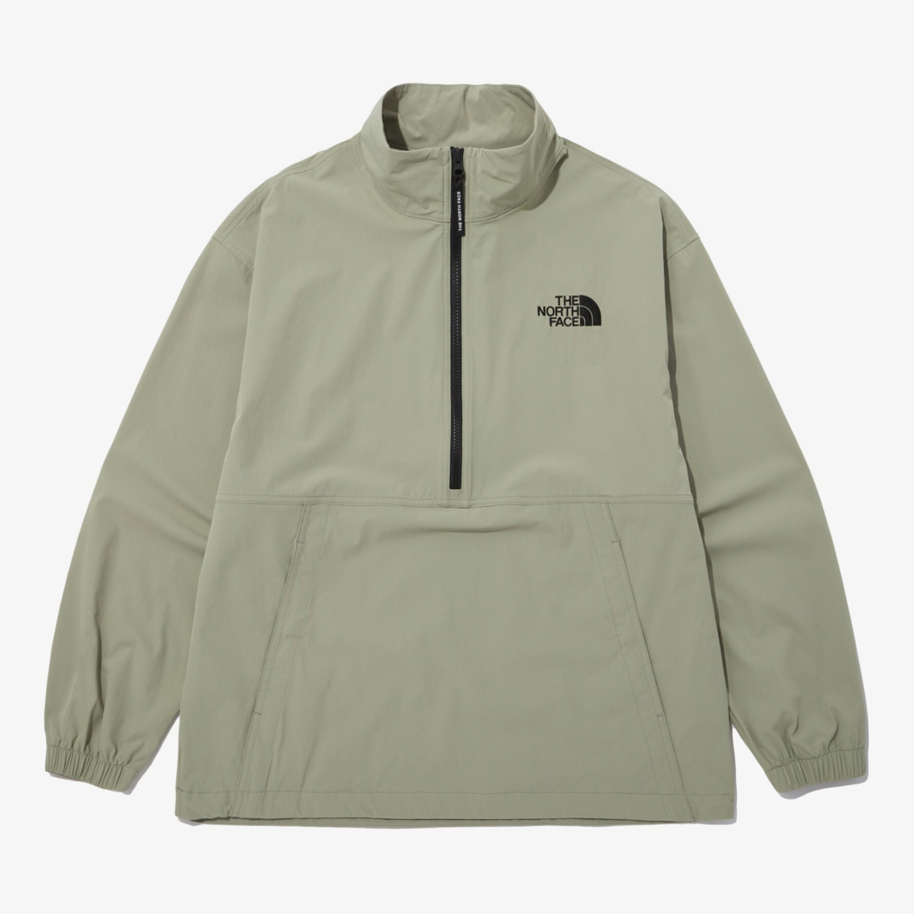THE NORTH FACE WILSTON ANORAK 半拉鍊 長袖 淺綠 NA3BP12B