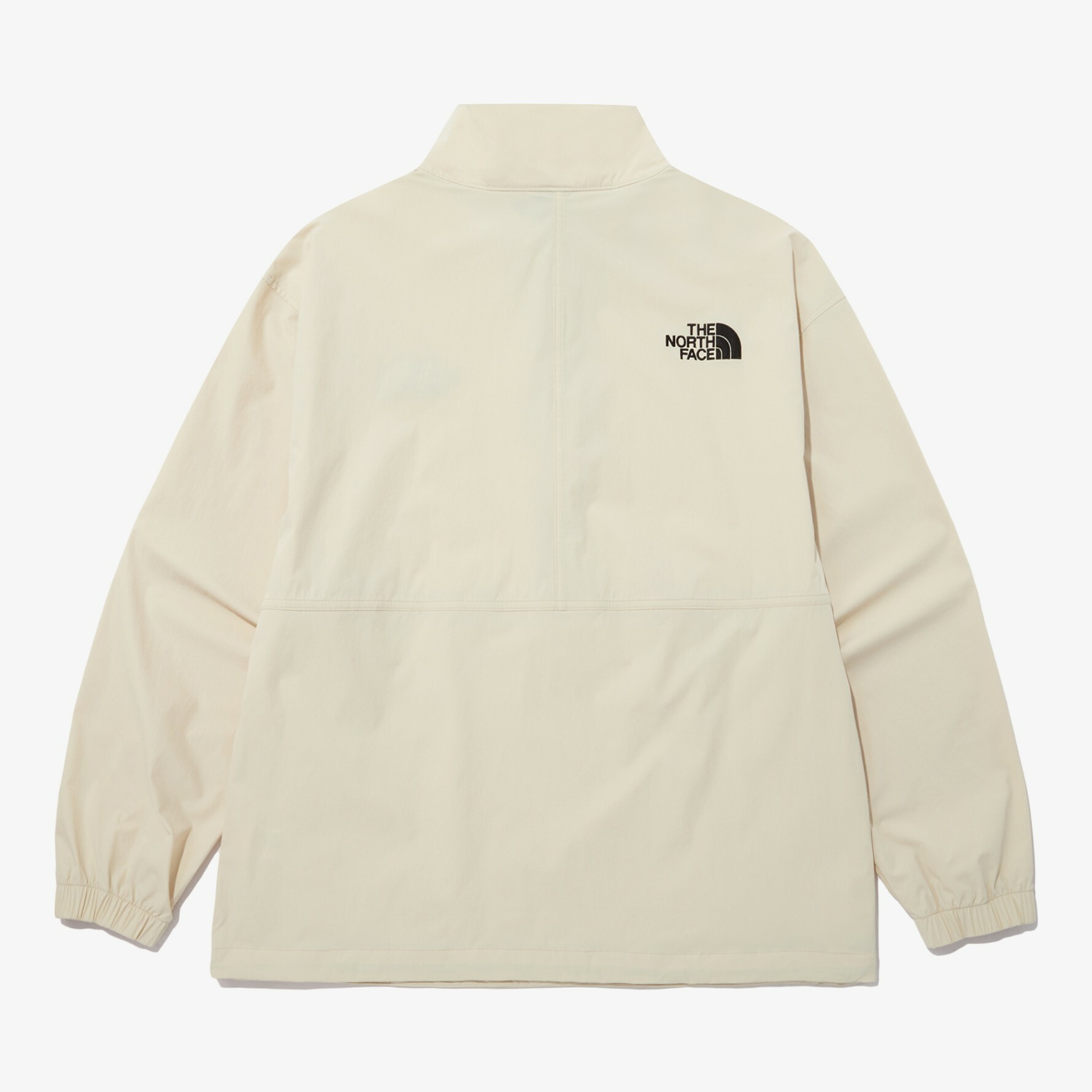 THE NORTH FACE WILSTON ANORAK 半拉鍊 長袖 奶油白 NA3BP12B