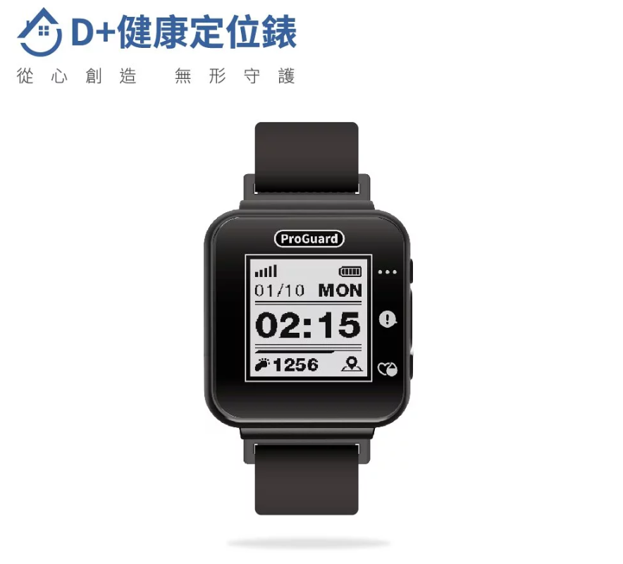 D+健康定位錶內建eSIM卡不需手機，還可測血氧