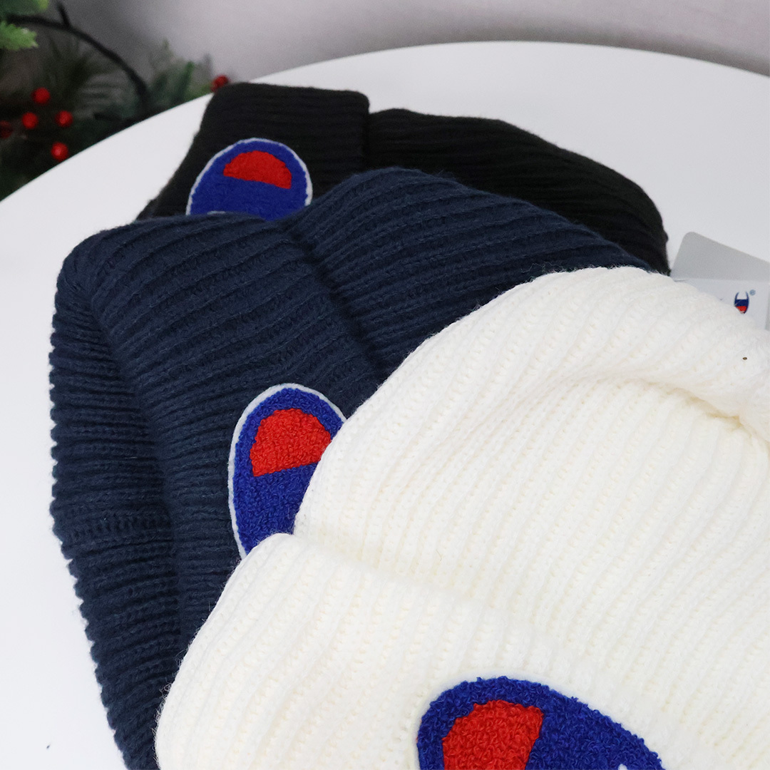 日版 CHAMPION 毛帽 刺繡 LOGO 保暖 大C 3色 CH374114003 現貨