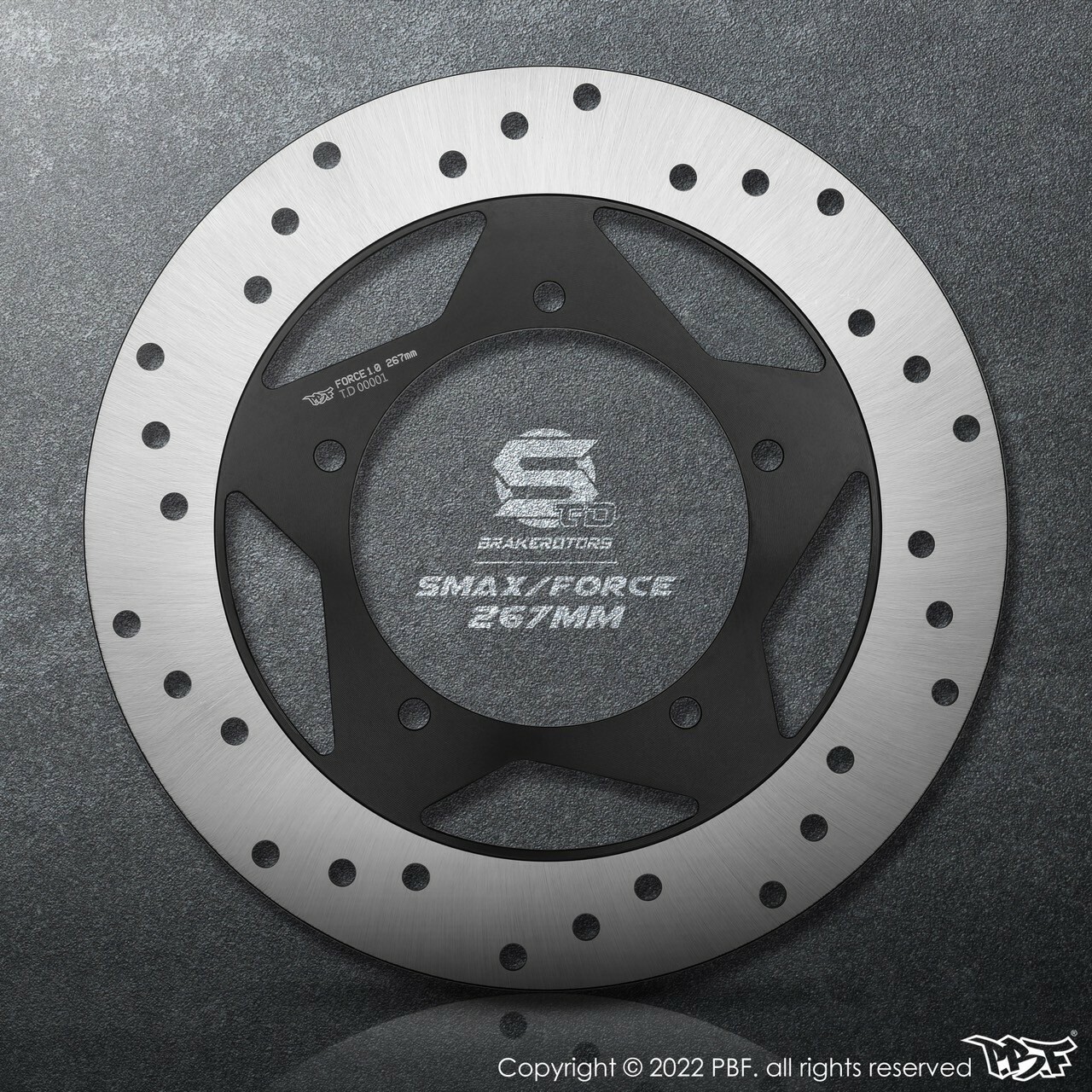 暴力虎 PBF 保修系列碟盤