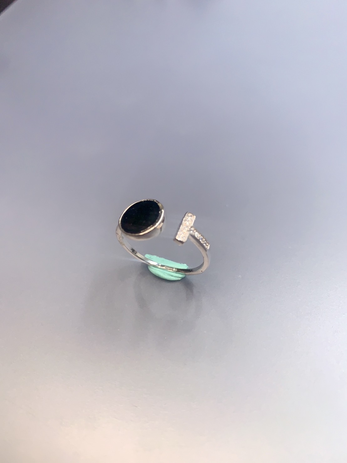 墨翠T字小戒丨時尚低調防小人