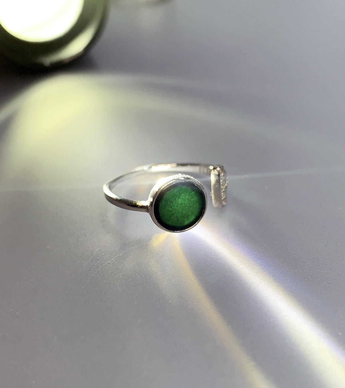 墨翠T字小戒丨時尚低調防小人